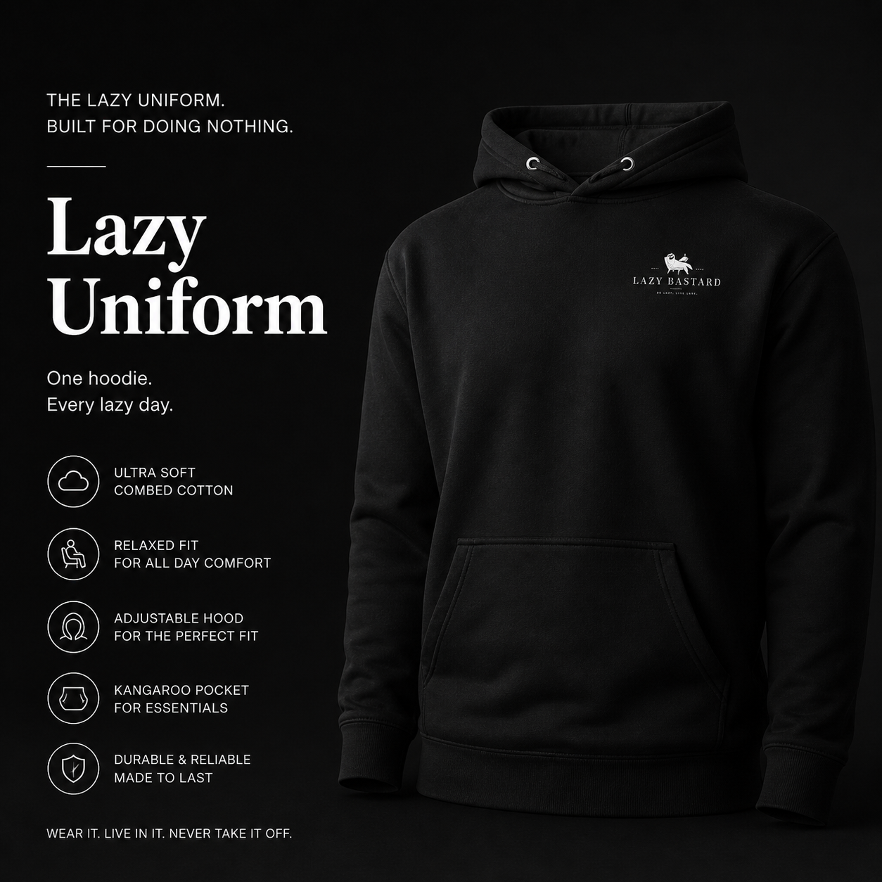 Lazy Standard Hoodie