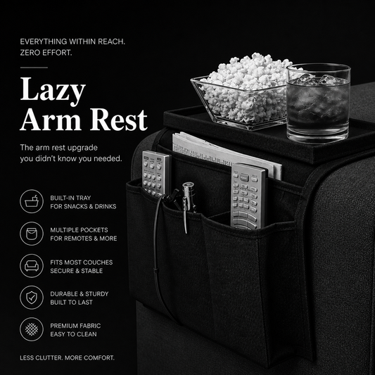 Lazy Arm Rest Organizer