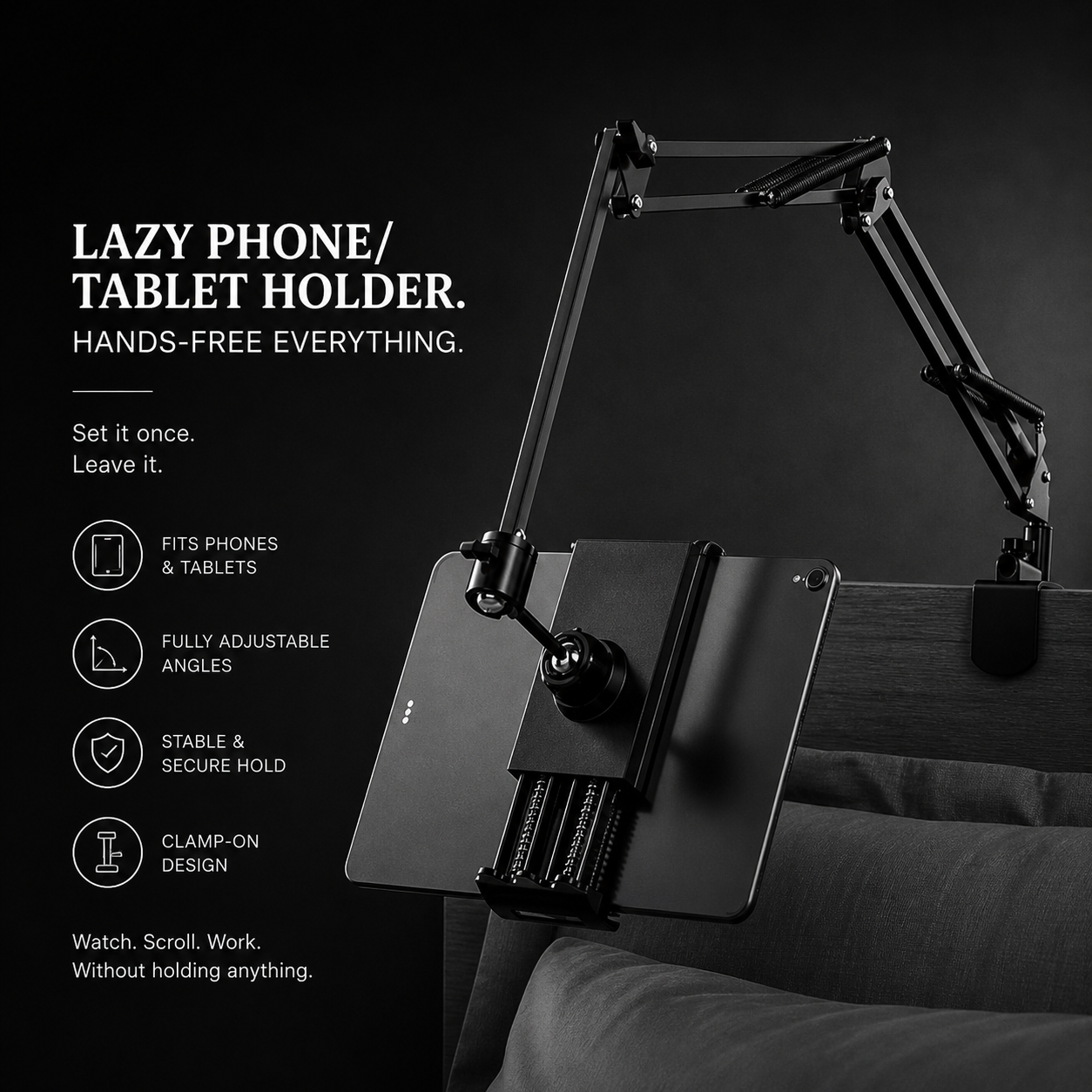 Lazy Phone/Tablet holder